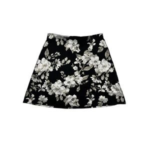 NYCC Black white Floral Skirt
